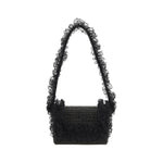Self-Portrait Crystal Lace Shoulder Bag SESS25CK301BBLACKBB