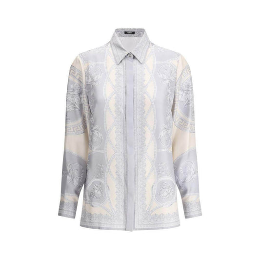 Versace Barocco Shirt VE-10013601A133595E450-IT42 | L
