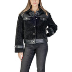 Morgan De Toi Black Polyester Coat MO-15967300009-IT36|XXS