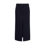 Giorgio Armani Blue Cotton Skirt