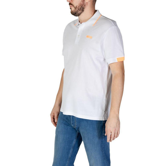 Refrigiwear White Cotton Polo Shirt RE-15821600008-IT54 | XXL