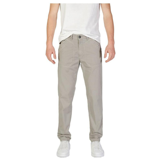 Refrigiwear Gray Cotton Pant RE-15822900137-W31