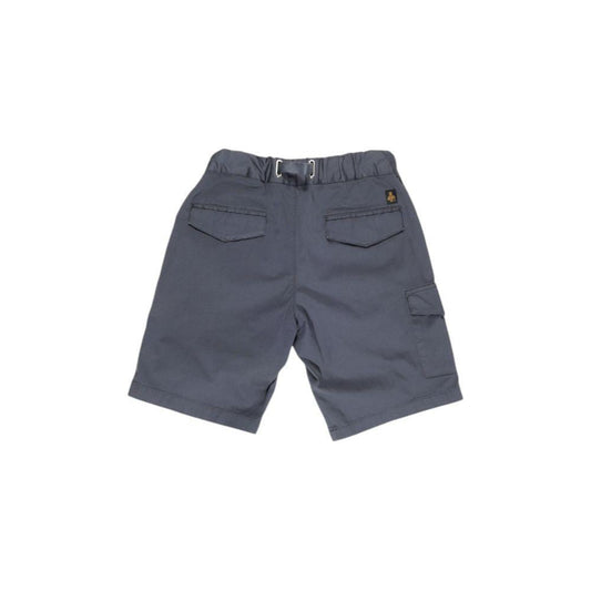 Refrigiwear Blue Cotton Bermuda RE-15823300010-W30