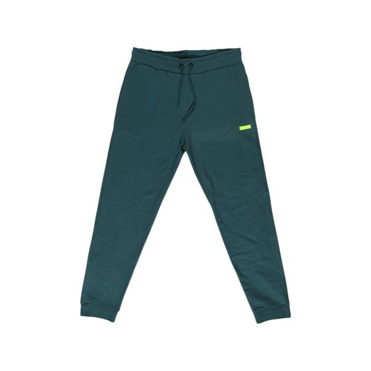 Refrigiwear Black Cotton Joggers Workout Pant RE-15823800144-IT54 | XXL