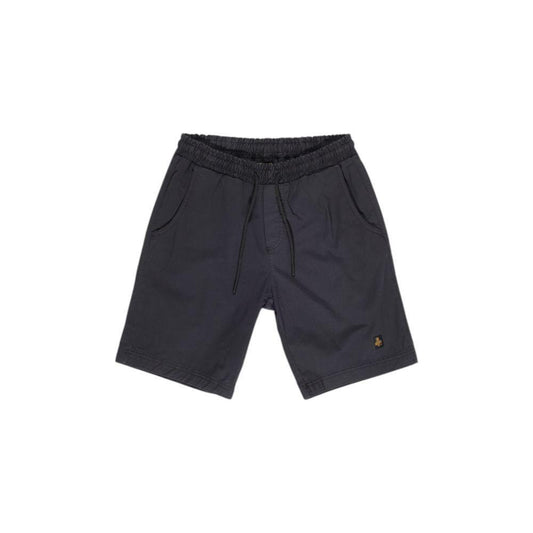 Refrigiwear Black Cotton Bermuda RE-15823900009-W30