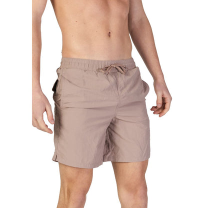 Lyle & Scott Beige Nylon Swim Short