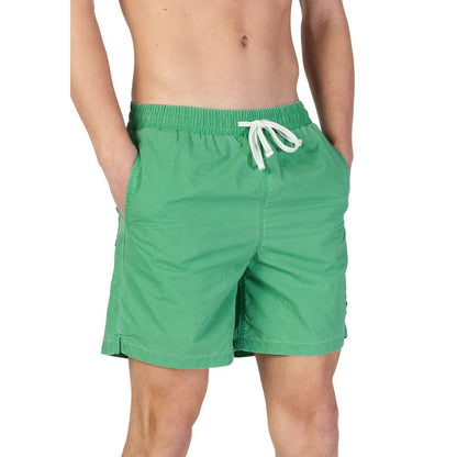 Lyle & Scott Green Nylon Swim Shorts