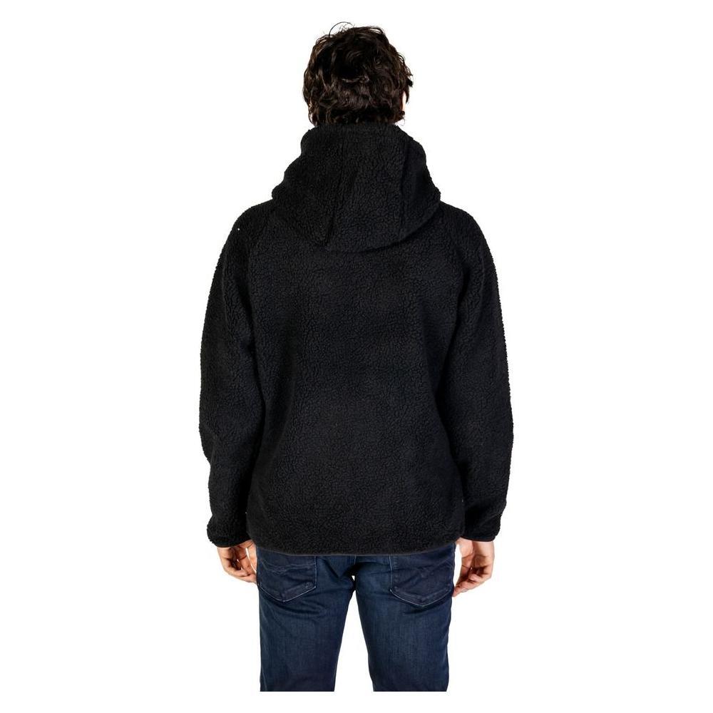 Hydra Clothing Black Polyester Jackets & Coat HY-15713500009-IT52 | XL