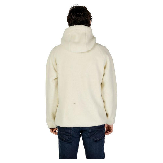 Hydra Clothing Cream Polyester Jackets & Coat HY-15713500143-IT52 | XL