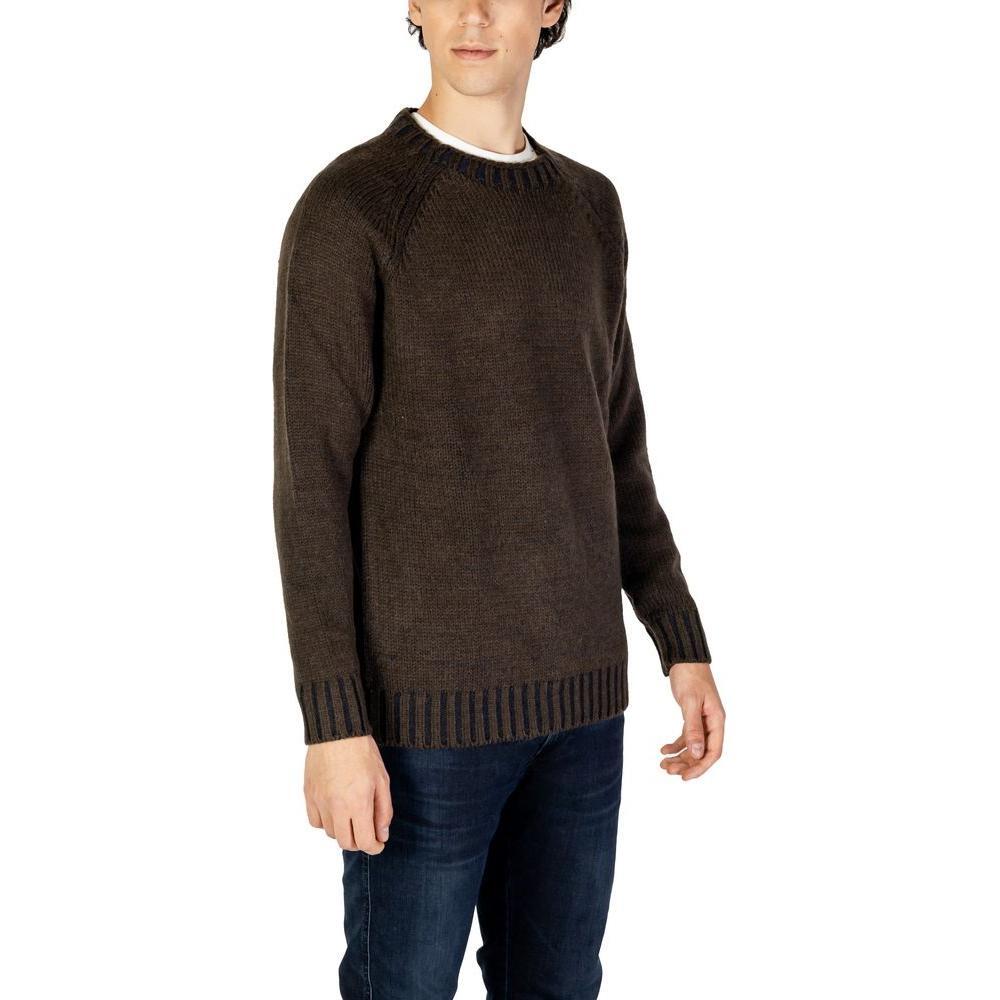 Hydra Clothing Gray Marabou Sweater HY-15714300147-IT44 | S