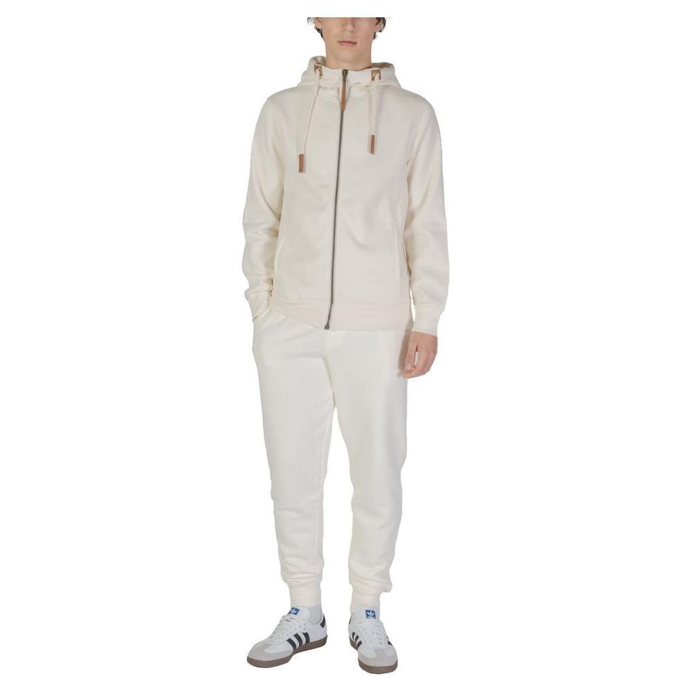 Hydra Clothing Cream Cotton Hoody HY-15740500143-IT44 | S