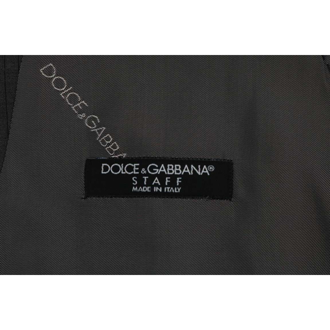 Dolce & Gabbana Gray STAFF Cotton Rayon Vest SIG60333-2