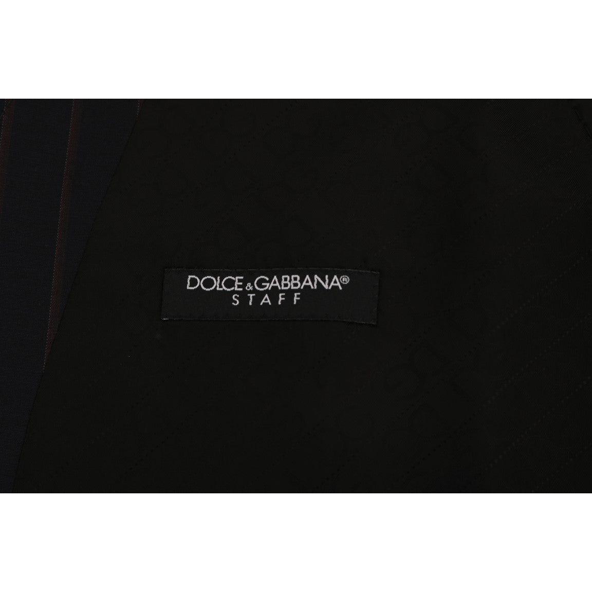 سترة أنيقة مخططة من مزيج الصوف من دولتشي آند غابانا