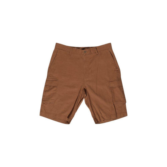Hamaki-Ho Brown Linen Bermuda HA-15939900140-IT54 | XXL