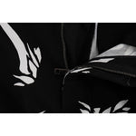 Dolce & Gabbana Black Tree Cotton Stretch Pants PAN60808-4