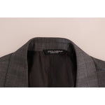 Dolce & Gabbana Gray Wool MARTINI Slim Blazer KOS1163-52