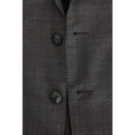 Dolce & Gabbana Gray Wool MARTINI Slim Blazer KOS1163-52