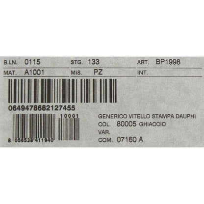 Dolce & Gabbana White Dauphine Leather Case Wallet