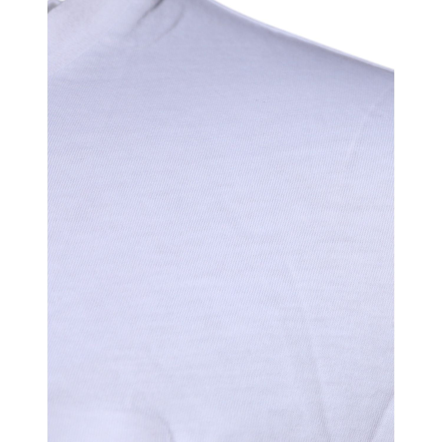 Dolce & Gabbana White DG Logo Cotton Crew Neck T-shirt