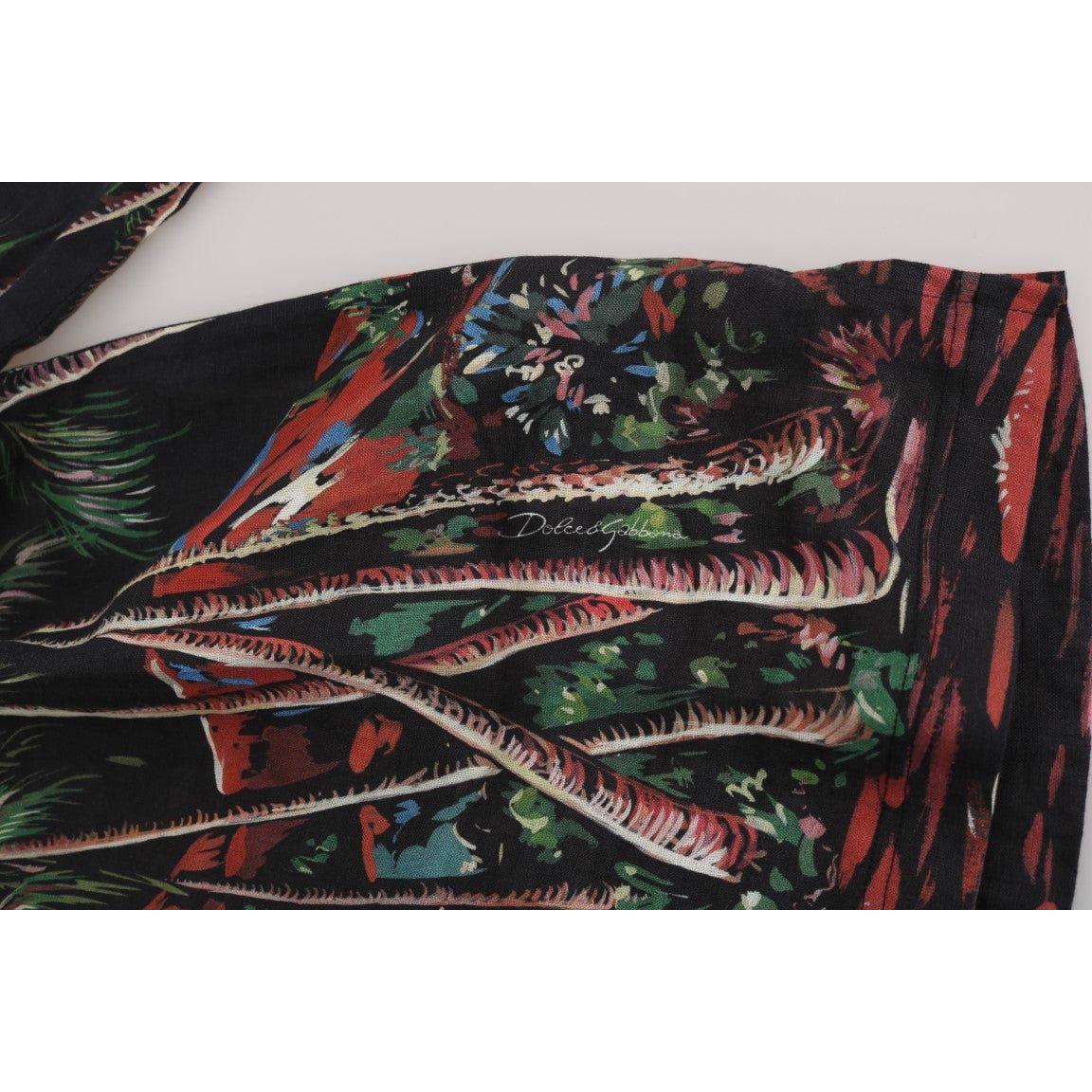 Dolce & Gabbana Black Volcano Sicily Short Sleeve T-Shirt TSH2285-4