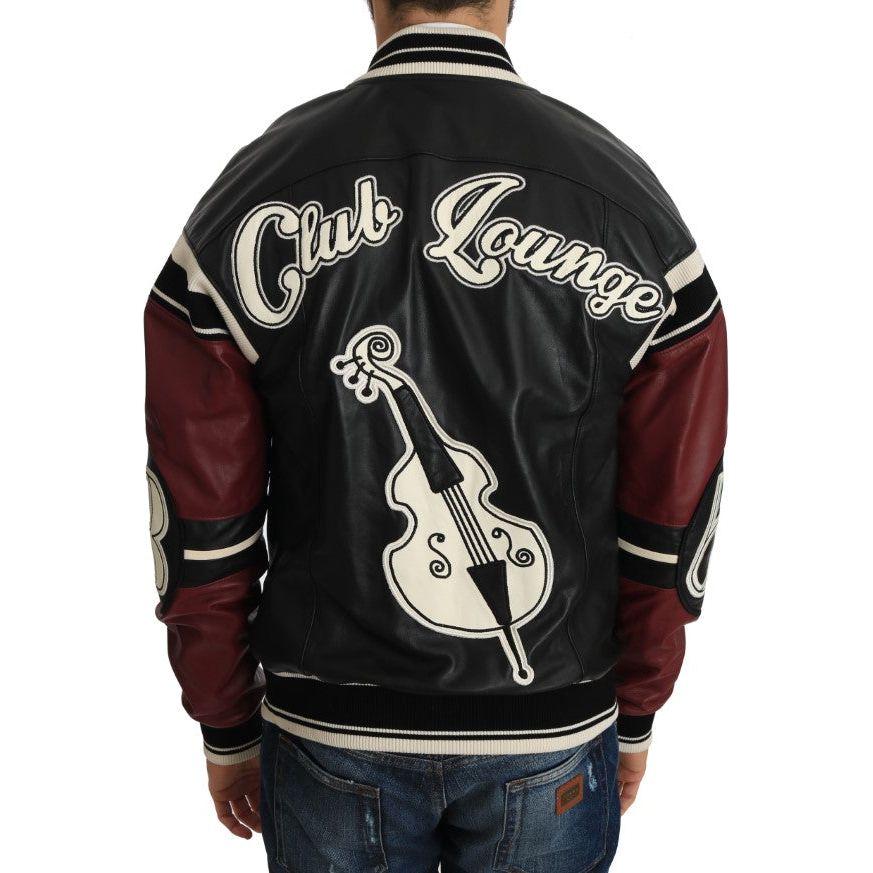 سترة بومبر من جلد الغنم الفاخر من دولتشي آند غابانا