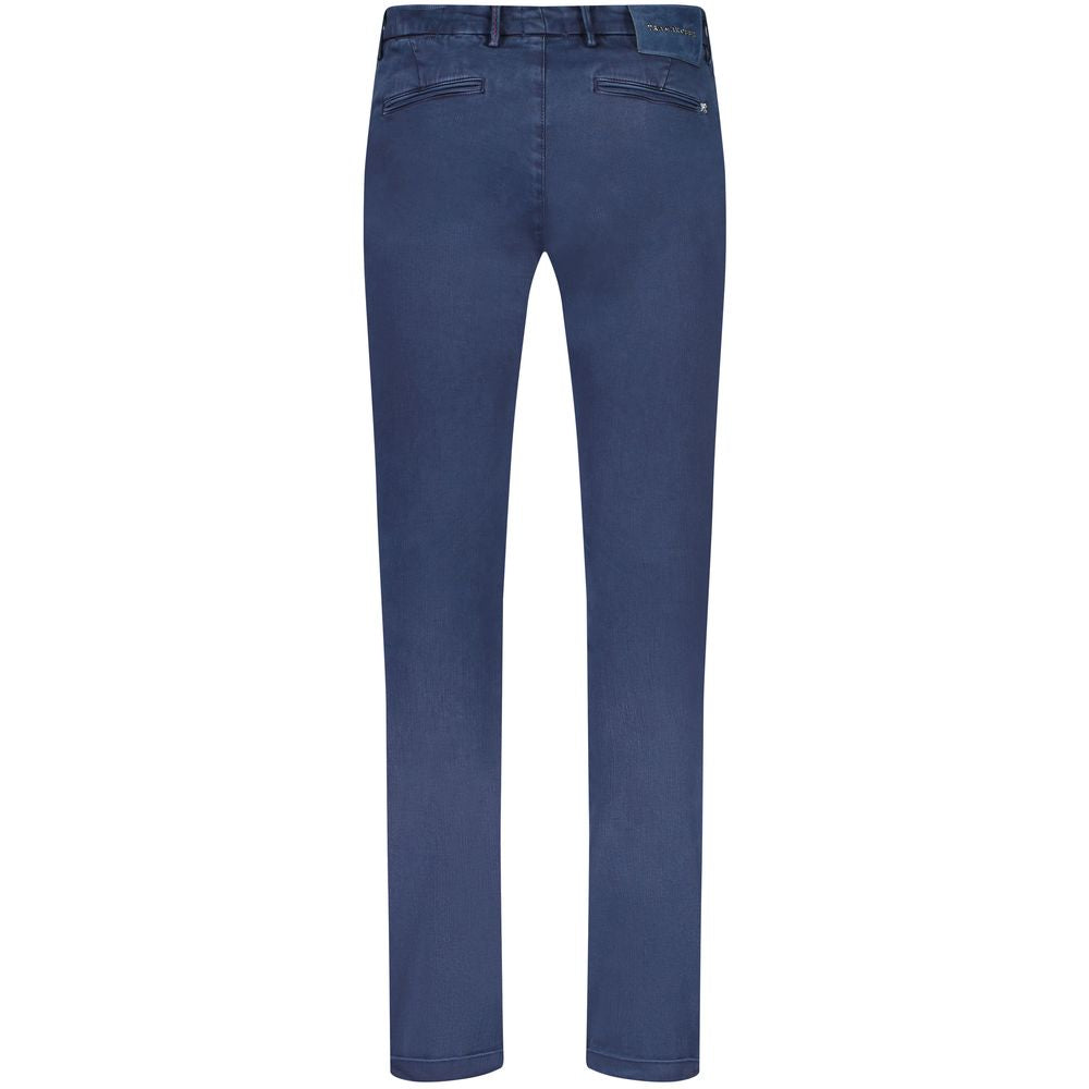 Tramarossa Blue Cotton Pant