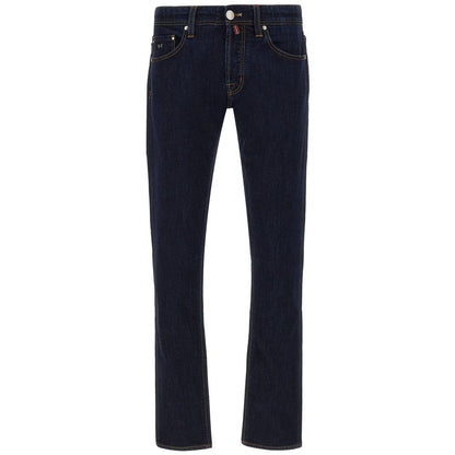 Tramarossa Blue Cotton Jeans Denim