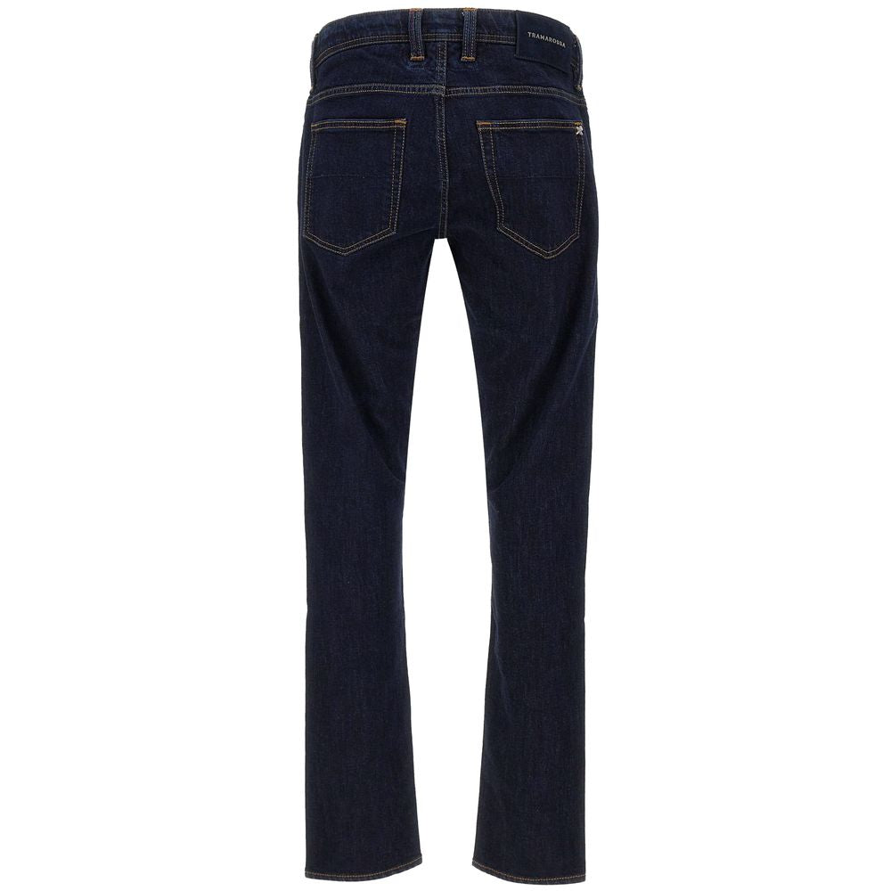 Tramarossa Blue Cotton Jeans Denim