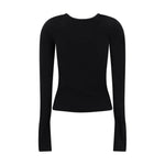 Éterne Long-Sleeve Top TE-CB36303BLK-S