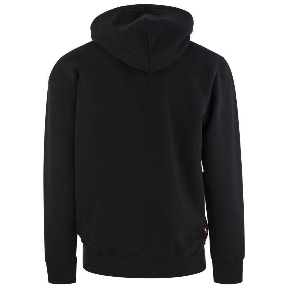 MC2 Saint Barth Black Cotton Men's Hoodie