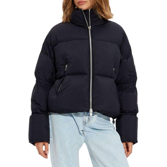 Moose Knuckles Black Nylon Jackets & Coat MO-14454-XS