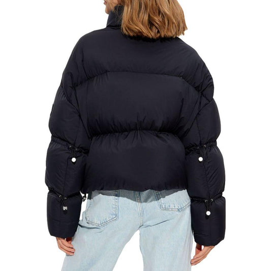 Moose Knuckles Black Nylon Jackets & Coat MO-14454-XS