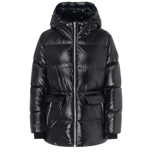 Moose Knuckles Black Nylon Jackets & Coat MO-14460-S