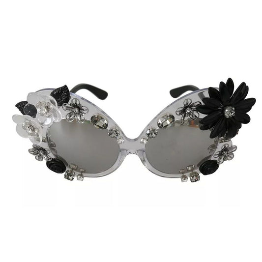 Dolce & Gabbana Transparent DG4292 Round Crystal Sunglasses