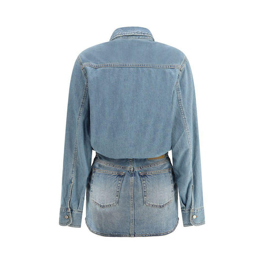 Haikure Tamu denim Dress HA-HEW10034DF176L0876-M