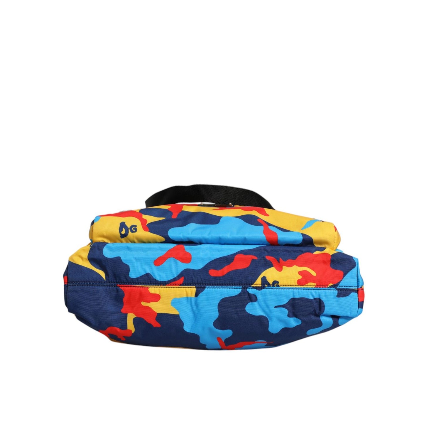 Dolce & Gabbana Multicolor Camouflage Nylon Shopping Tote Bag