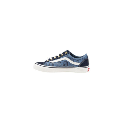 Vans Blue Suede Leather Low Top Sneakers