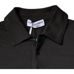 Dolce & Gabbana Dark Gray Collared Short Sleeves Polo T-shirt