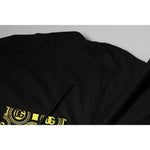 Dolce & Gabbana Black Logo Print Cotton Short Sleeve T-shirt TSH878461-44