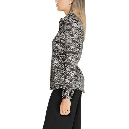 Rinascimento Black Polyester Shirt RI-14929300009-IT44|L