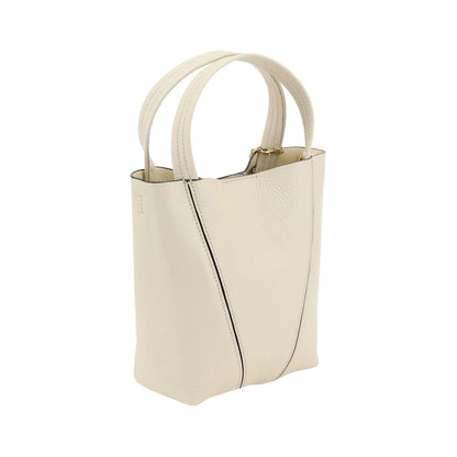 Chloé Beige Calf Leather Bos Taurus Shoulder Bag