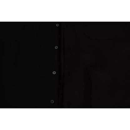 Dolce & Gabbana Blue Cotton Striped Pajama Lounge Shirt