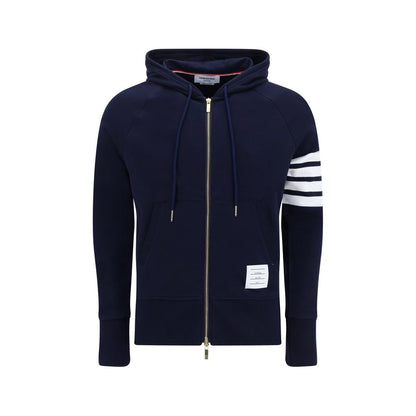 Thom Browne Blue Cotton Sweatshirt