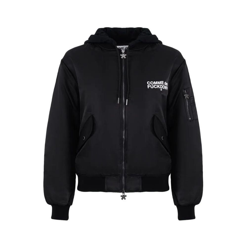 Comme Des Fuckdown Black Nylon Jackets & Coat CO-14502-M