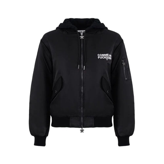 Comme Des Fuckdown Black Nylon Jackets & Coat CO-14502-M