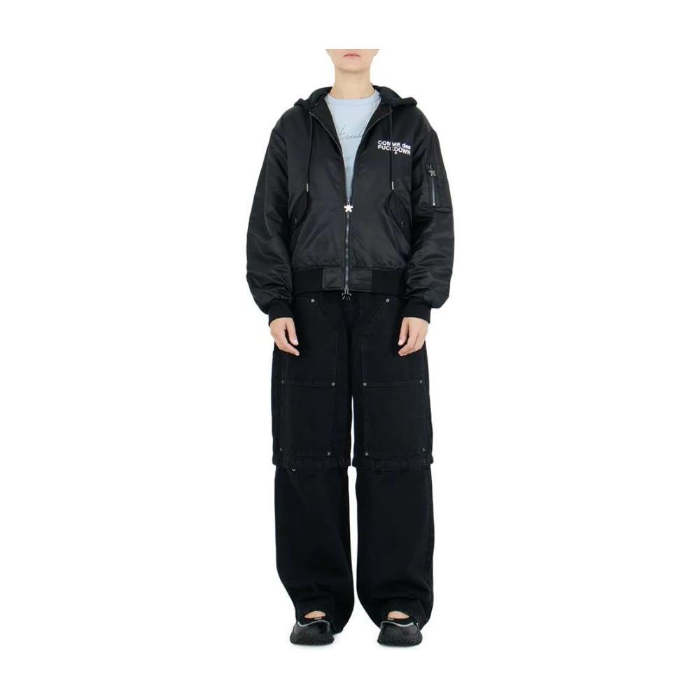 Comme Des Fuckdown Black Nylon Jackets & Coat CO-14502-M