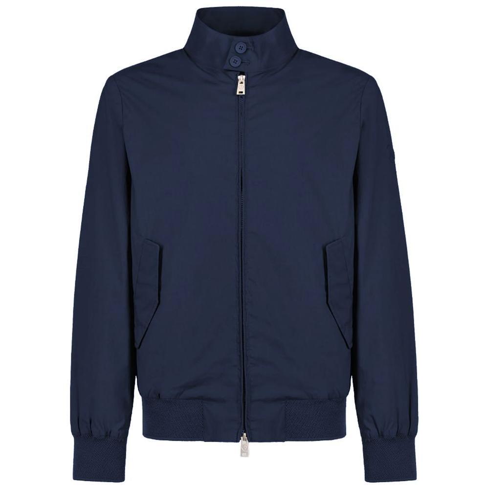 People Of Shibuya Blue Cotton Jacket PE-14510-IT46 | S