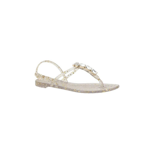 Casadei Swarovski Jelly Sandals