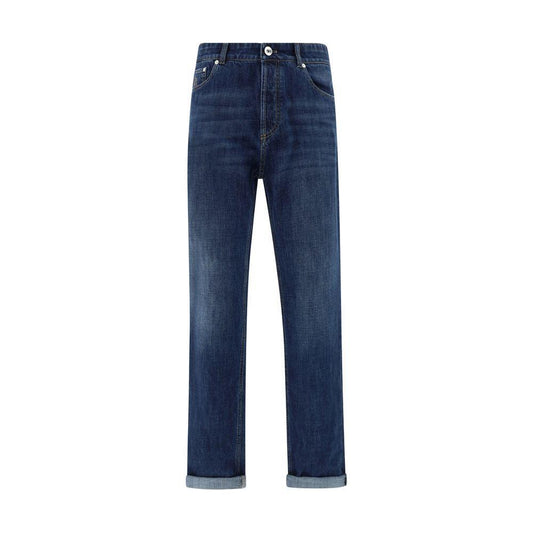 Brunello Cucinelli Cuffed Jeans BR-M0Z37D3210C1468-IT56 | 3XL