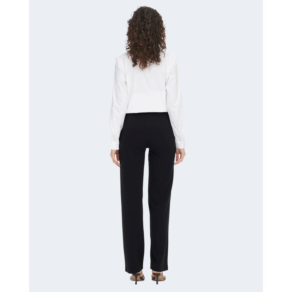Jacqueline De Yong Black Elastane Pant JA-9124500009-S/32